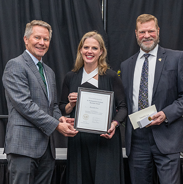 Dr. Samantha Cass awarded Distinguished Academic Staff award, a prestigious university honor