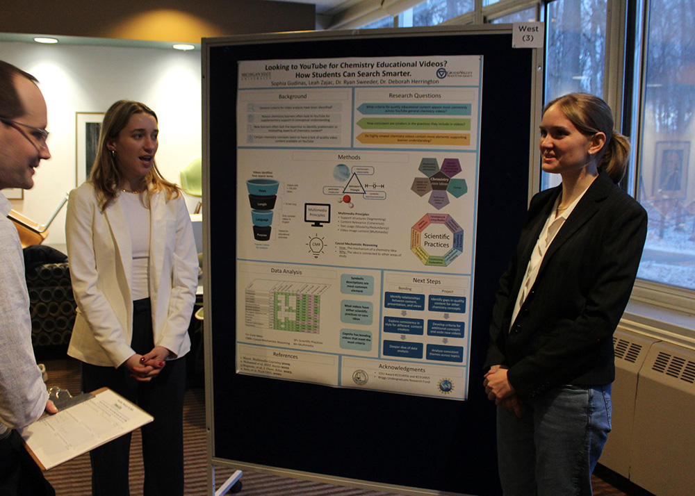 Leah Zajac and Sophia Gudinas talk about their research with this grant.