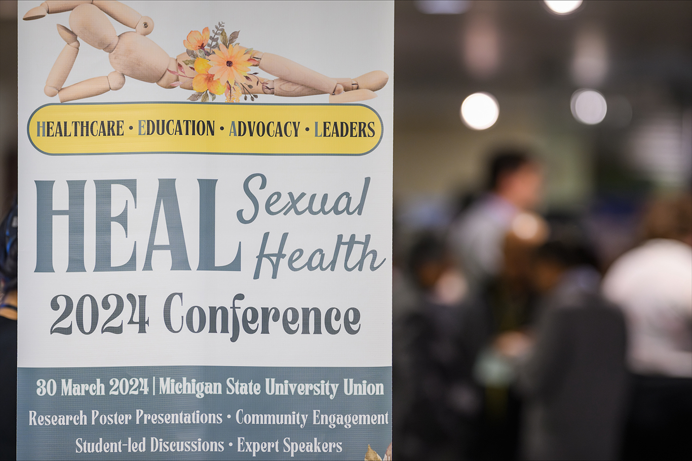 HEAL Conference welcome sign