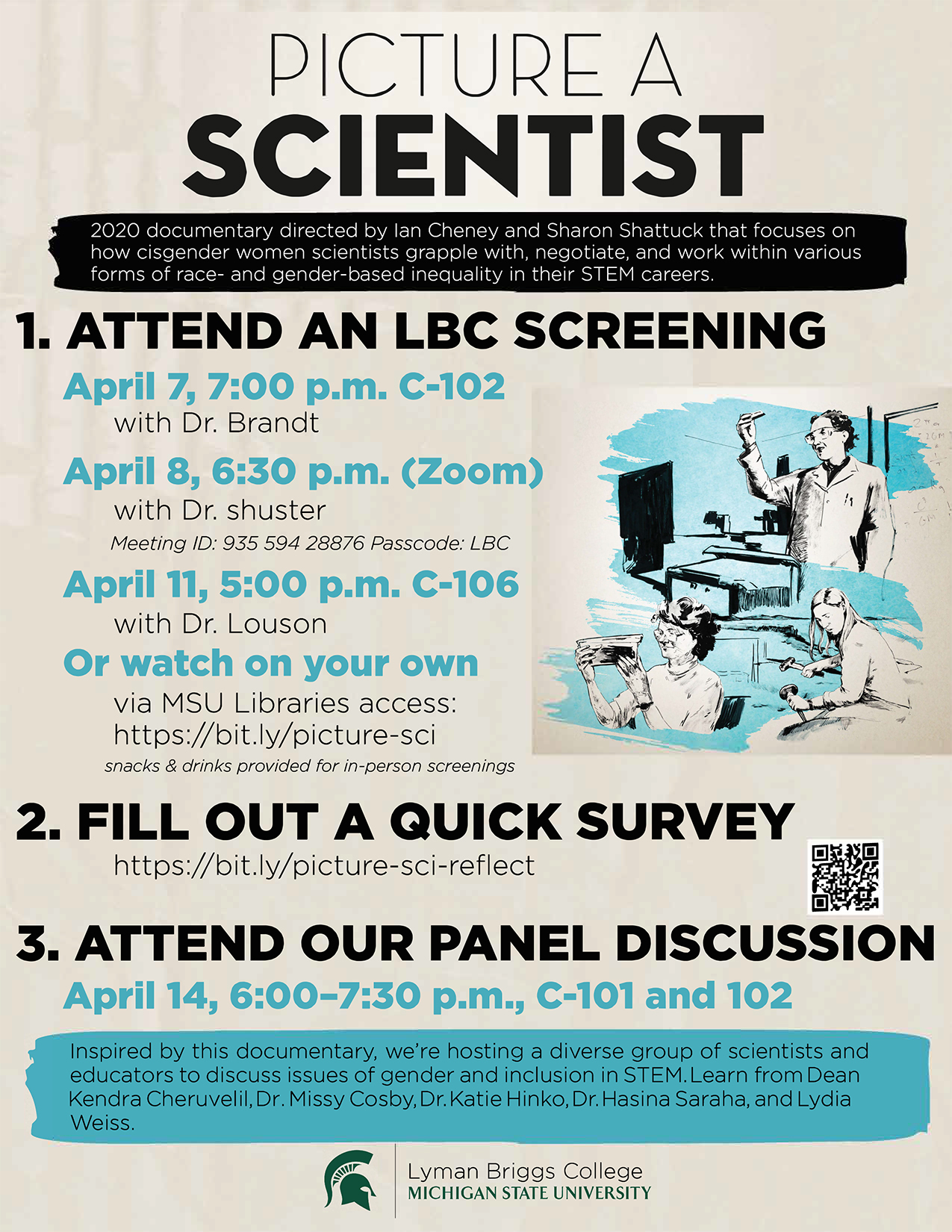 Picture a Scientist flyer. 