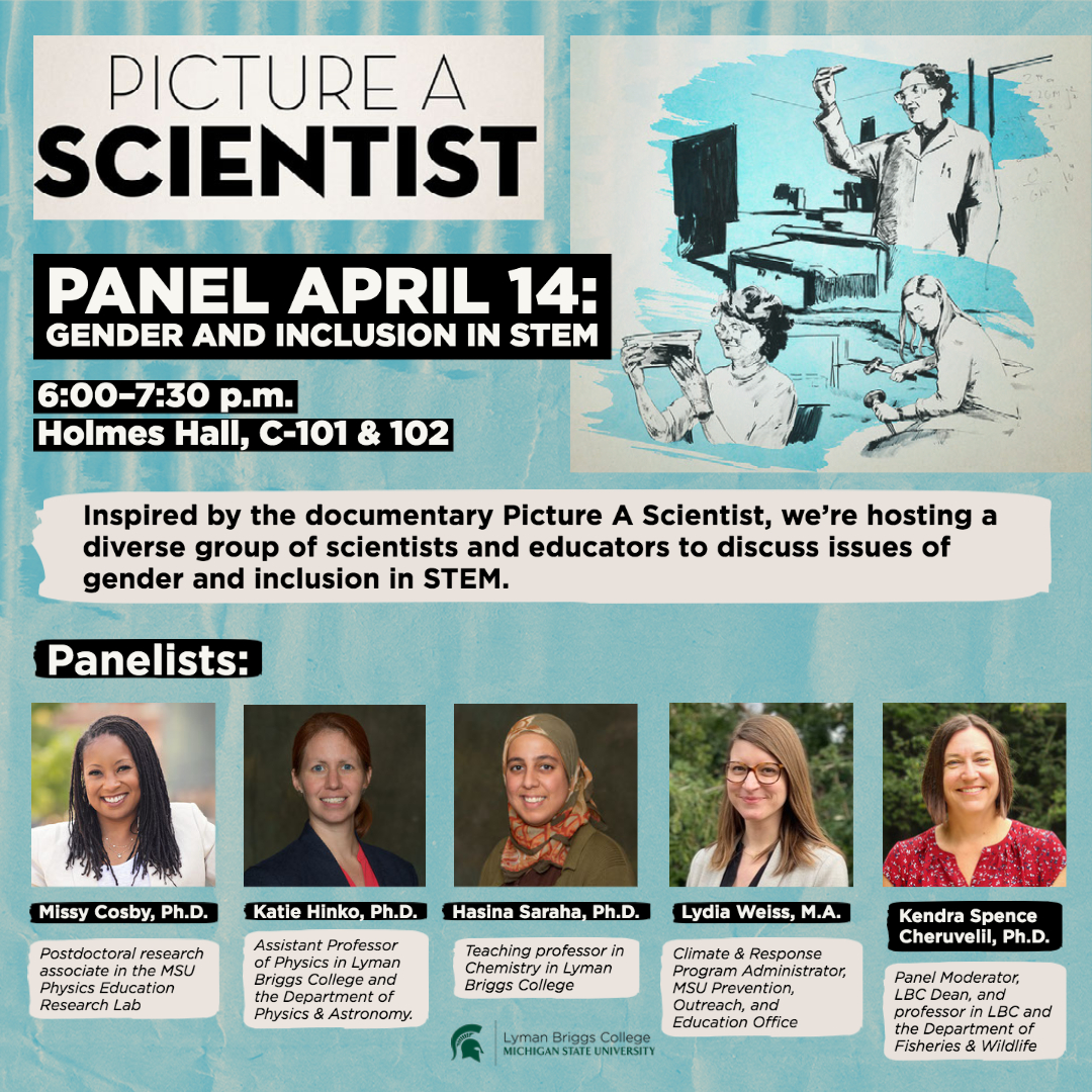 Picture a Scientist panel graphic
