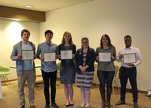 Winners of the 2019 Research Symposium Poster Session supported by MSUFCU