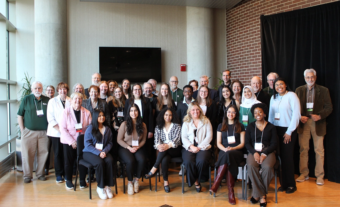 Donors, alumni, and student participants of the 2025 donor appreciation luncheon