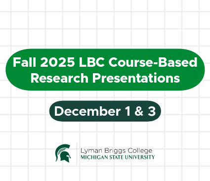 Fall 2025 LBC Course-Based Research Presentations December 1 and 3