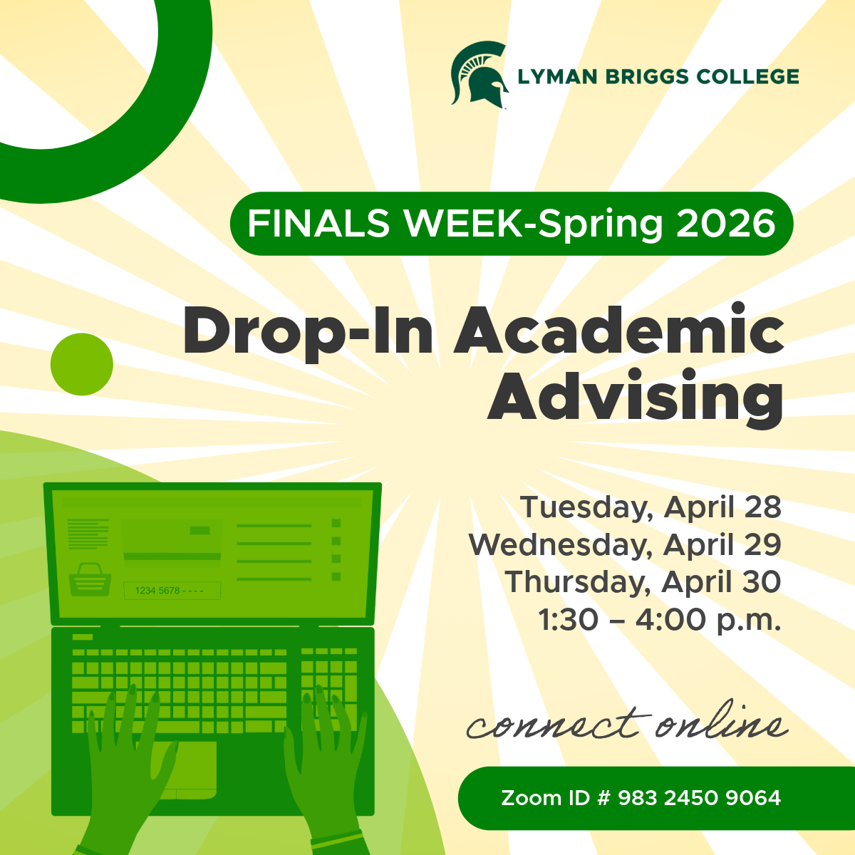 finals week drop-in info
