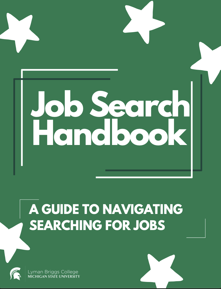 Job Search Handbook: A guide to navigating searching for jobs handbook cover