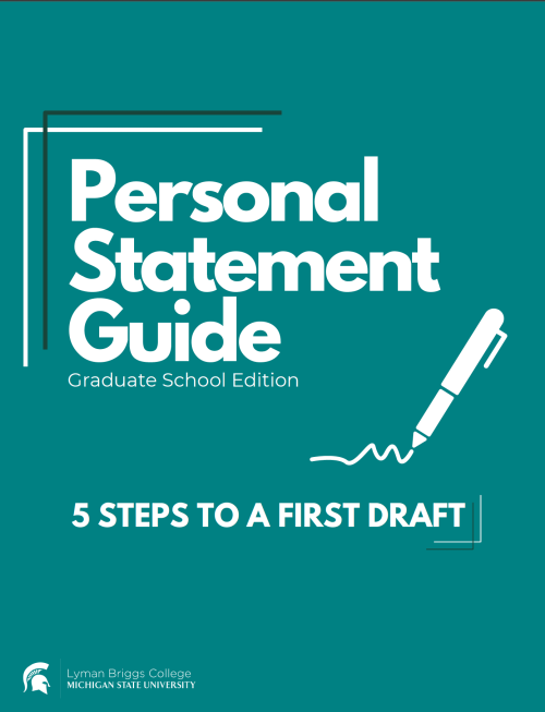 Personal Statement Guide: Grad School Edition